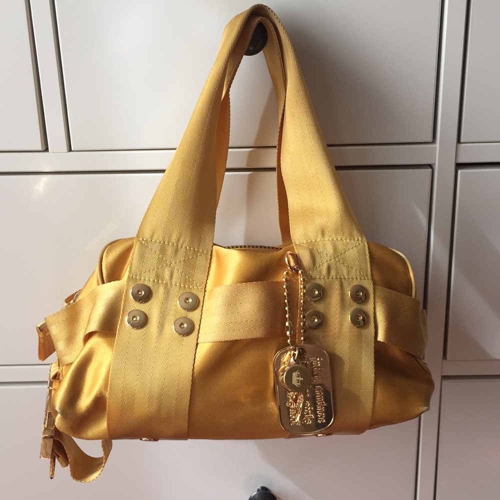 Juicy Couture Yellow Gold Showstopper Handbag